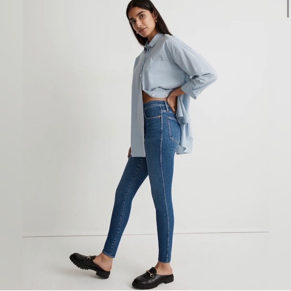 Madewell High Rise High Riser Skinny Jeans Size 24 - Picture 2 of 4